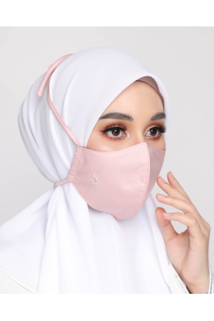 Satin faceMask │Dusty Pink